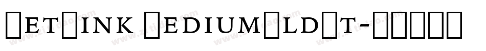 JetLink MediumOldSt字体转换